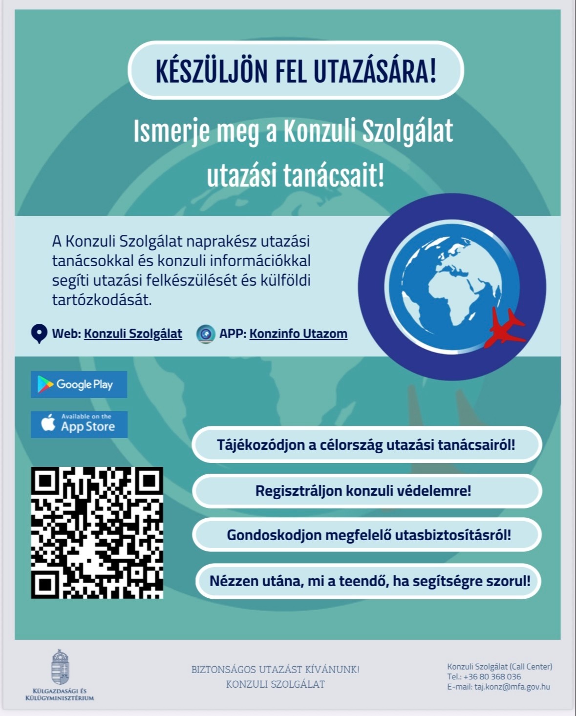 Tájékozódás külföldi utazás előtt